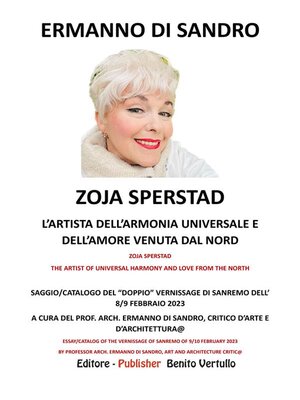 cover image of Zoja Sperstad  L'artista dell'armonia universale e dell'amore venuta dal Nord